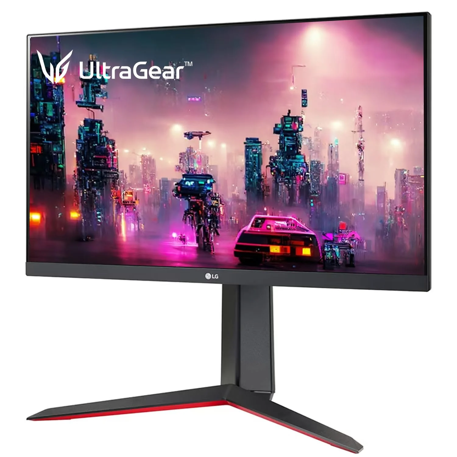 LG Ultragear IPS Gaming Monitor 60 cm (24 Inches), FHD 1920 x 1080, 1ms, 144Hz, AMD FreeSync Compatible, HDR 10, sRGB 99% (Typ.), DP, HDMI, Height, Tilt & Pivot Adjust Stand, 24GN65R (Black) - Image 3