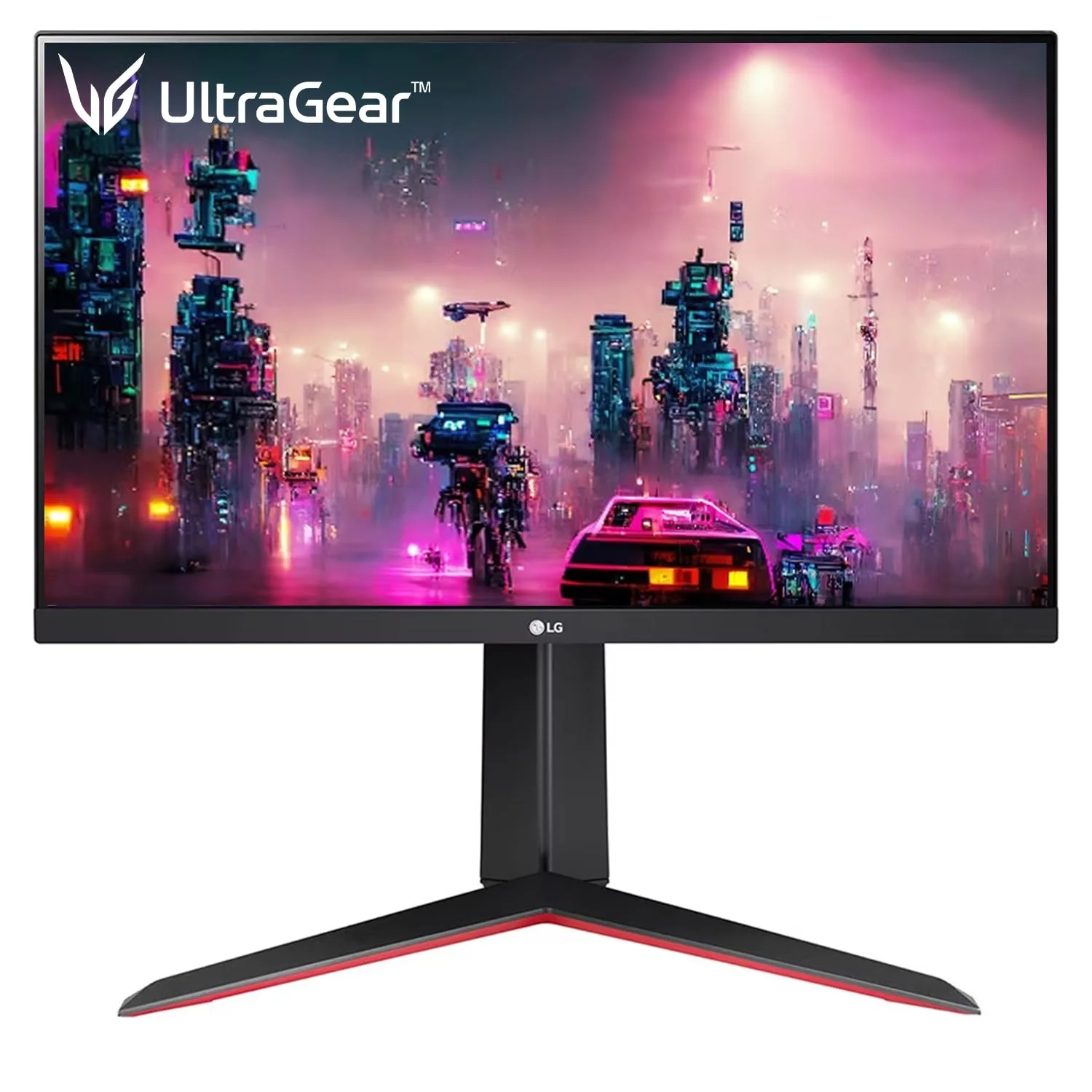 LG Ultragear IPS Gaming Monitor 60 cm (24 Inches), FHD 1920 x 1080, 1ms, 144Hz, AMD FreeSync Compatible, HDR 10, sRGB 99% (Typ.), DP, HDMI, Height, Tilt & Pivot Adjust Stand, 24GN65R (Black) - Image 4