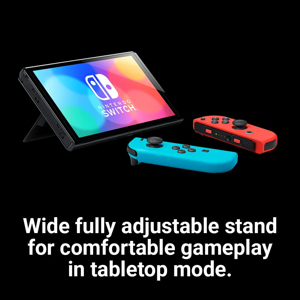Nintendo Switch OLED model With Neon Red & Neon Blue Joy-Con - Image 2